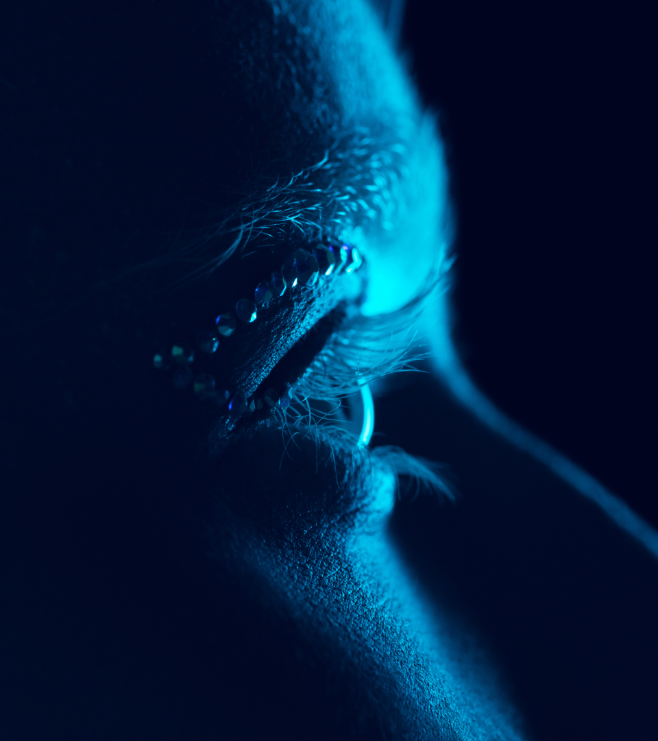 Abstract blue background